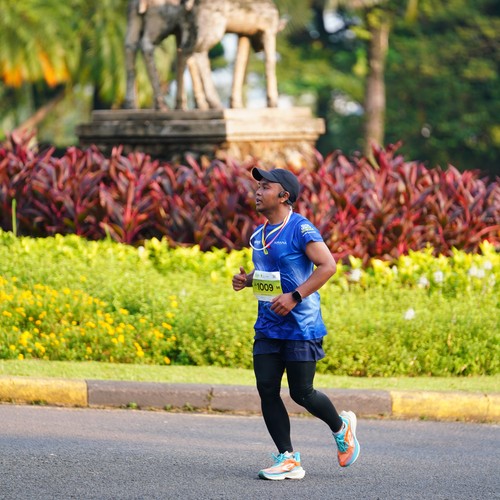 Race photo from BOGORUN 2026