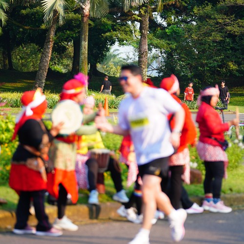 Race photo from BOGORUN 2026