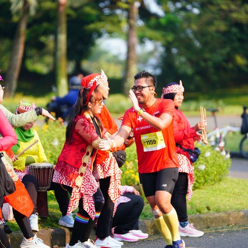 Race photo from BOGORUN 2026