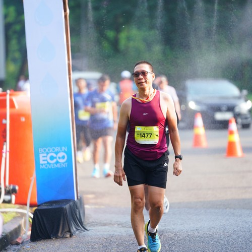 Race photo from BOGORUN 2026