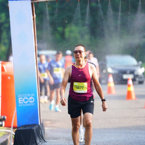 Race photo from BOGORUN 2026
