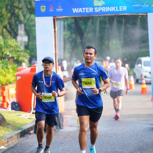 Race photo from BOGORUN 2026