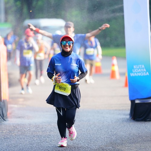 Race photo from BOGORUN 2026