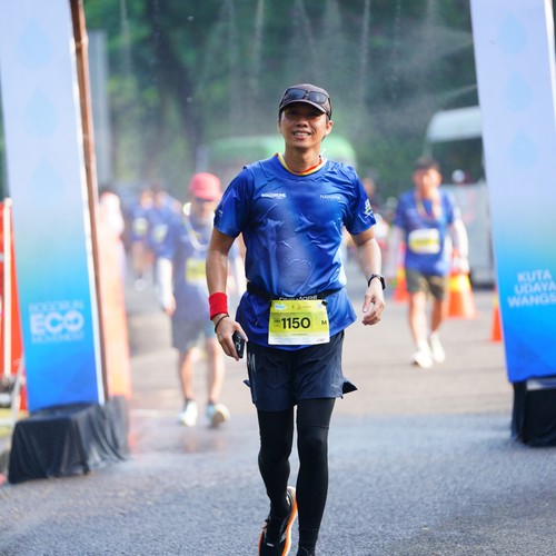 Race photo from BOGORUN 2026