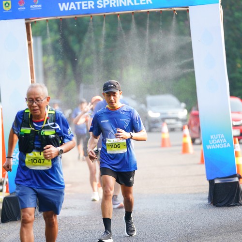 Race photo from BOGORUN 2026
