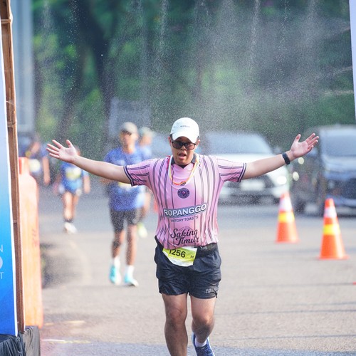 Race photo from BOGORUN 2026