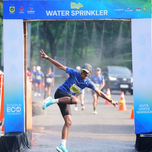 Race photo from BOGORUN 2026