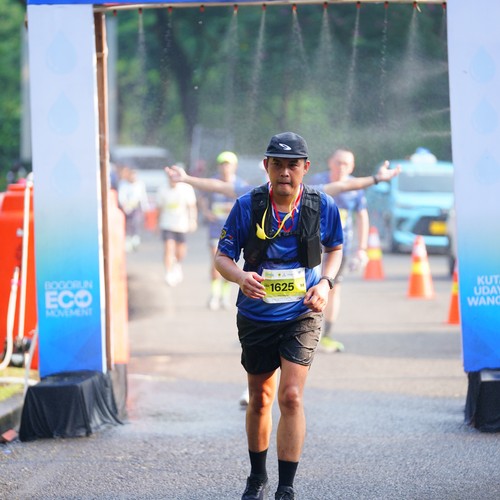 Race photo from BOGORUN 2026