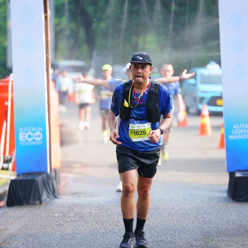 Race photo from BOGORUN 2026