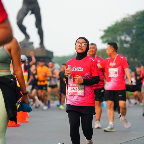 Race photo from SMARTFREN RUN 2026