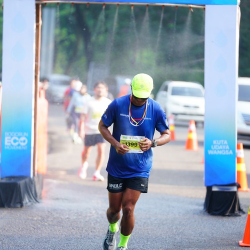 Race photo from BOGORUN 2026