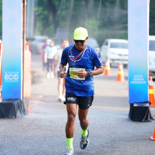 Race photo from BOGORUN 2026