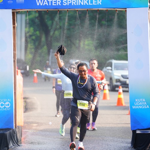Race photo from BOGORUN 2026