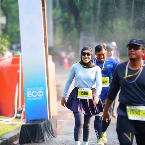 Race photo from BOGORUN 2026