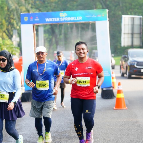 Race photo from BOGORUN 2026