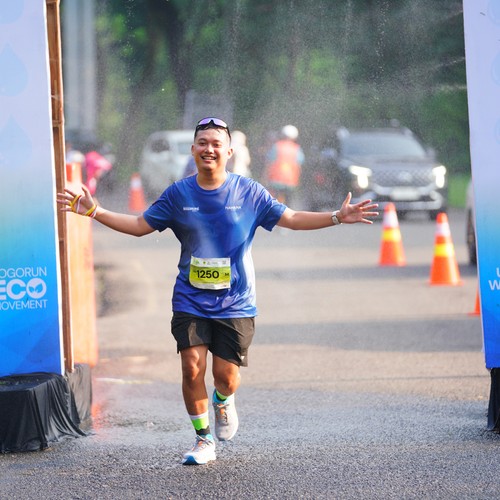 Race photo from BOGORUN 2026
