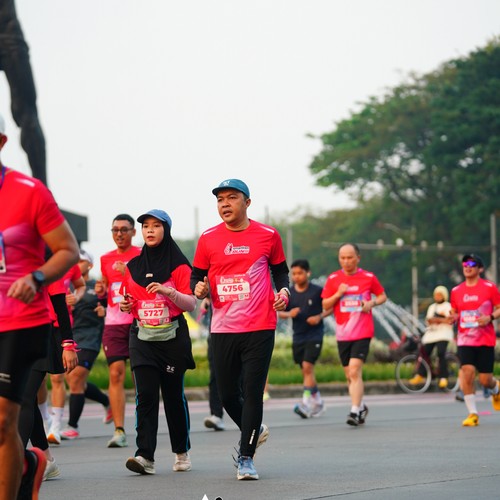 Race photo from SMARTFREN RUN 2026