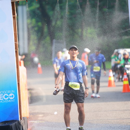 Race photo from BOGORUN 2026