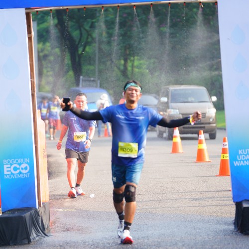 Race photo from BOGORUN 2026