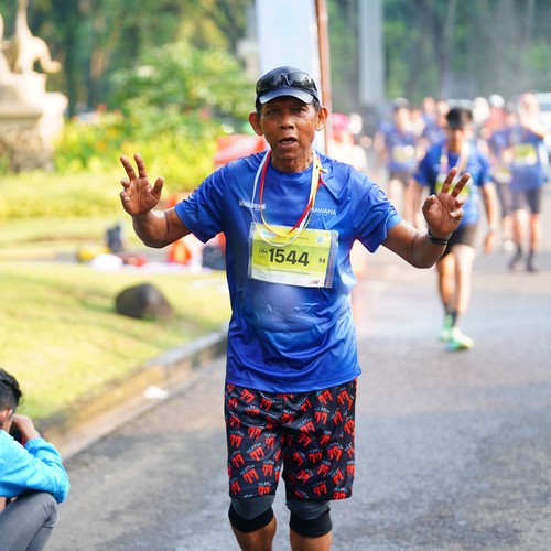 Race photo from BOGORUN 2026