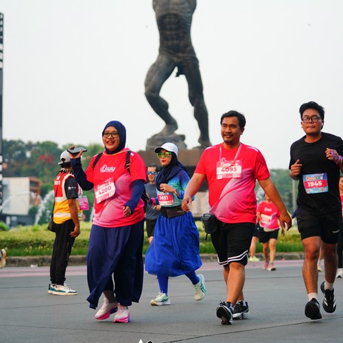 Race photo from SMARTFREN RUN 2026