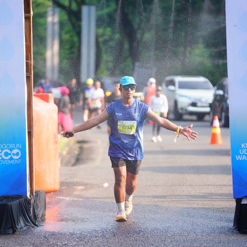 Race photo from BOGORUN 2026