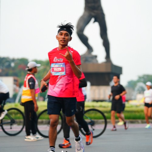 Race photo from SMARTFREN RUN 2026