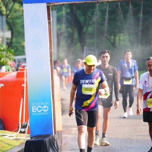 Race photo from BOGORUN 2026