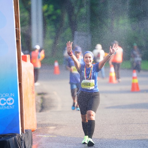 Race photo from BOGORUN 2026