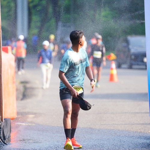 Race photo from BOGORUN 2026