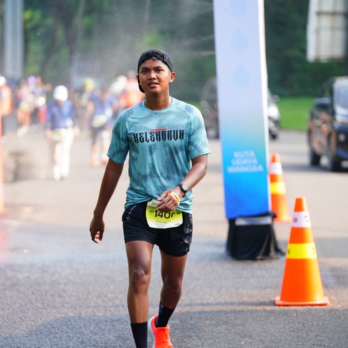 Race photo from BOGORUN 2026