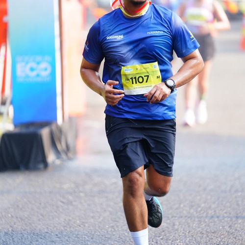 Race photo from BOGORUN 2026