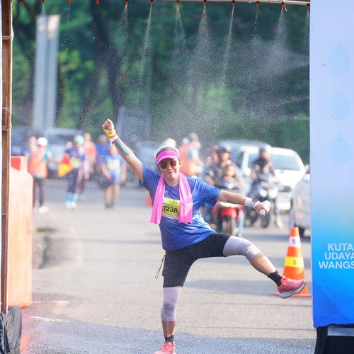 Race photo from BOGORUN 2026