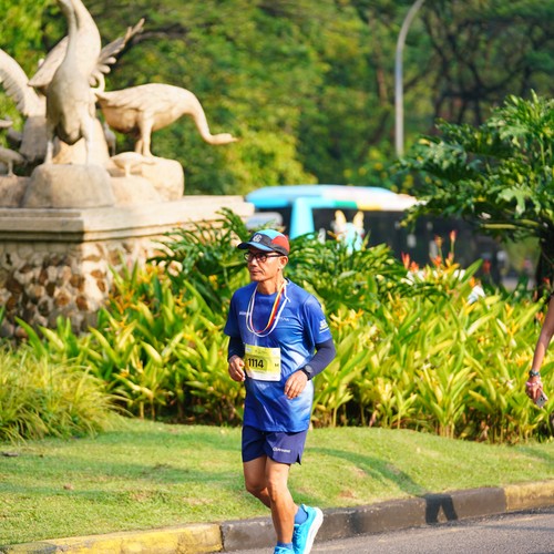 Race photo from BOGORUN 2026