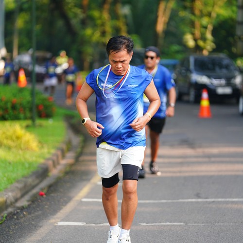 Race photo from BOGORUN 2026