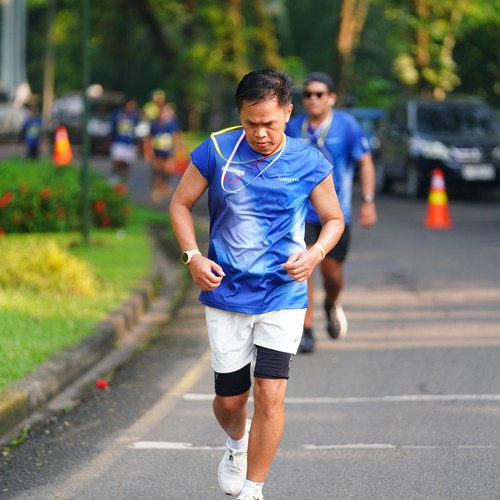 Race photo from BOGORUN 2026