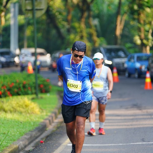 Race photo from BOGORUN 2026