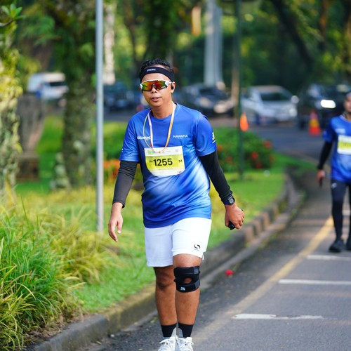 Race photo from BOGORUN 2026