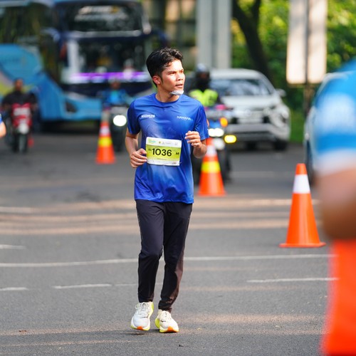 Race photo from BOGORUN 2026