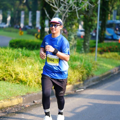 Race photo from BOGORUN 2026