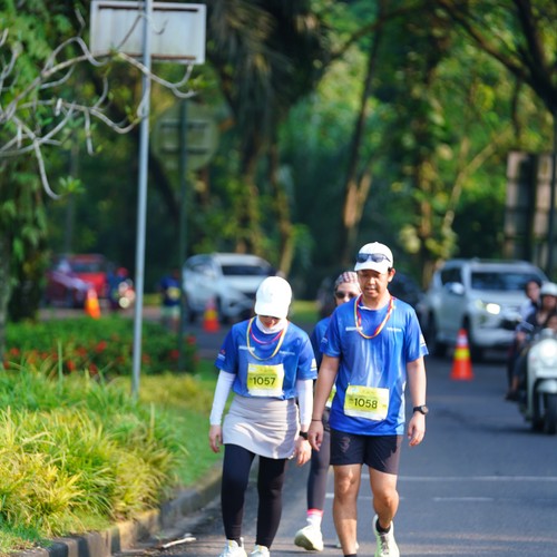 Race photo from BOGORUN 2026