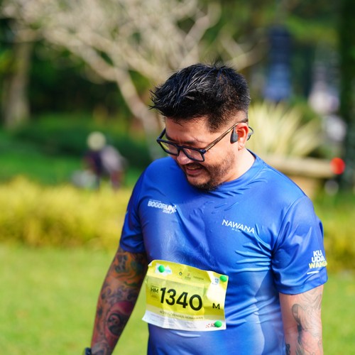 Race photo from BOGORUN 2026
