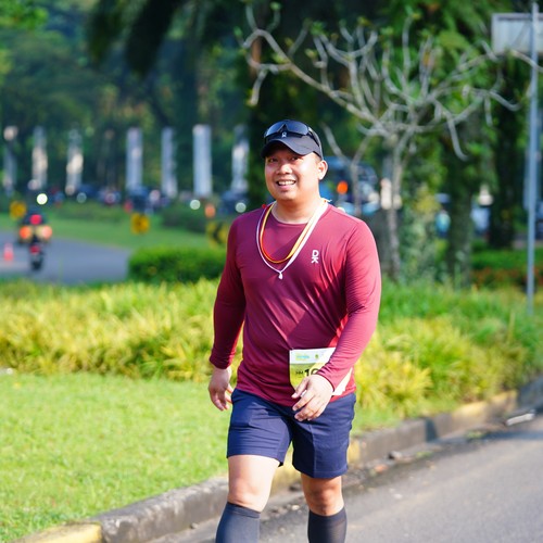 Race photo from BOGORUN 2026
