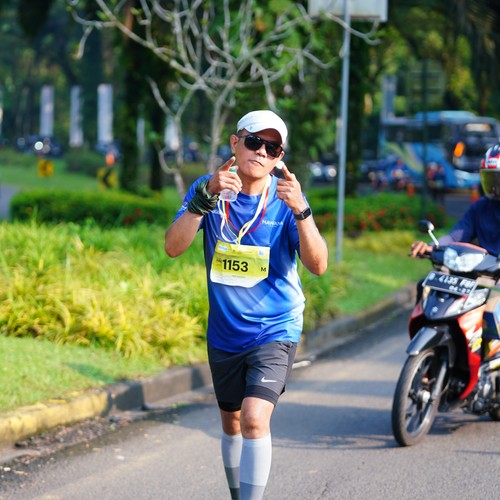 Race photo from BOGORUN 2026