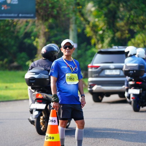 Race photo from BOGORUN 2026