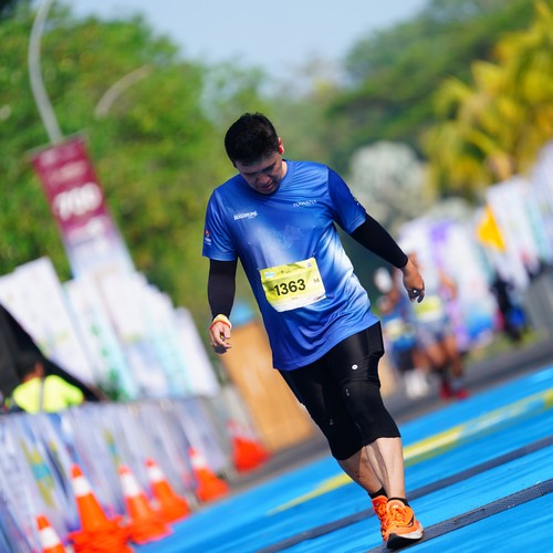 Race photo from BOGORUN 2026