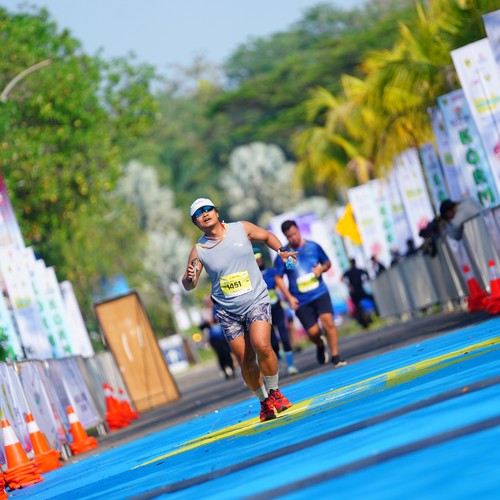 Race photo from BOGORUN 2026