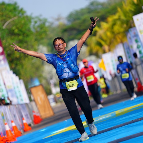 Race photo from BOGORUN 2026