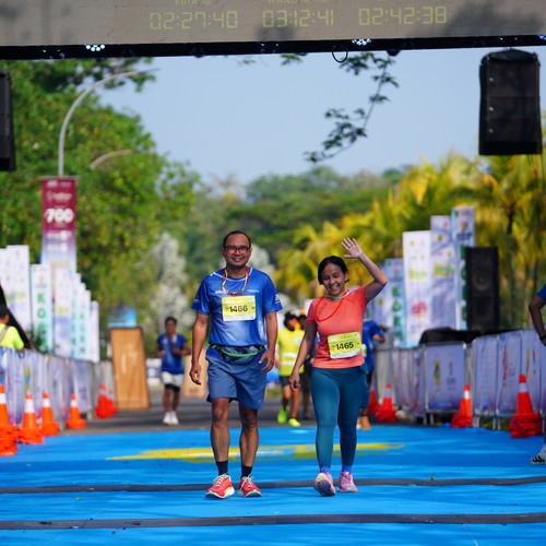Race photo from BOGORUN 2026