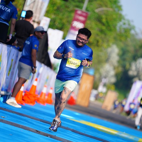 Race photo from BOGORUN 2026